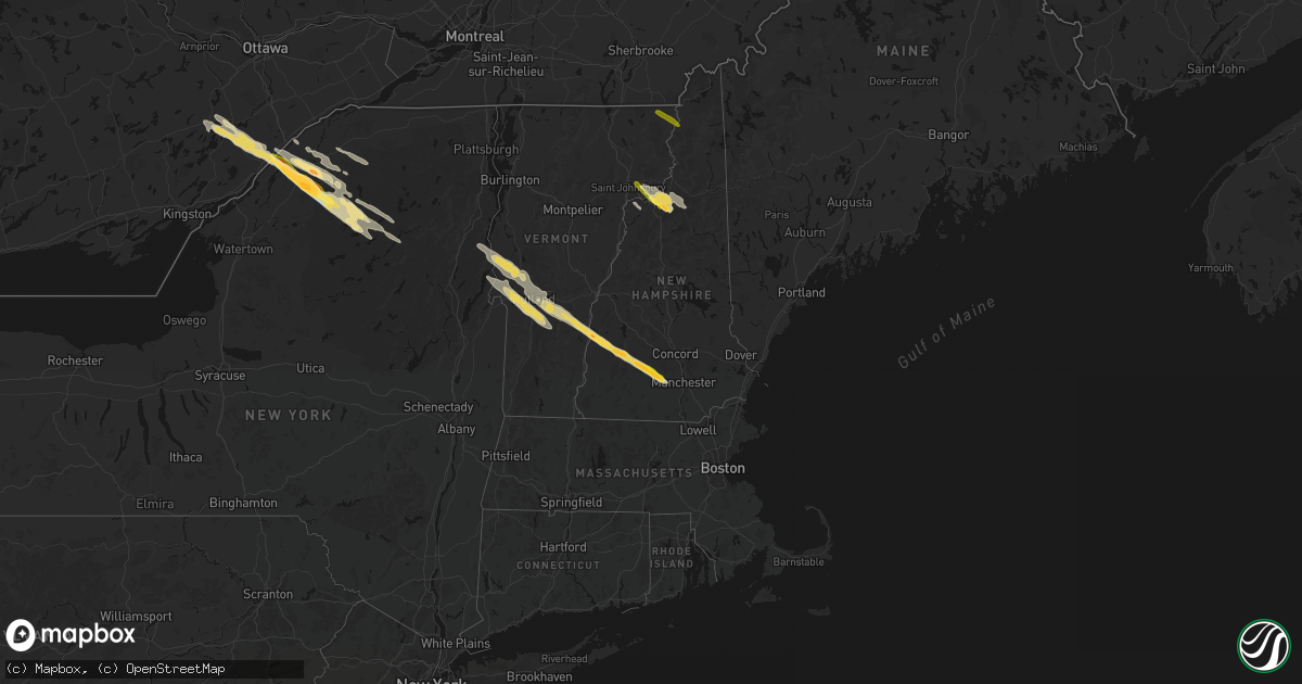 Hail Map In New Hampshire On July 14 2026 HailTrace Sales Meta 